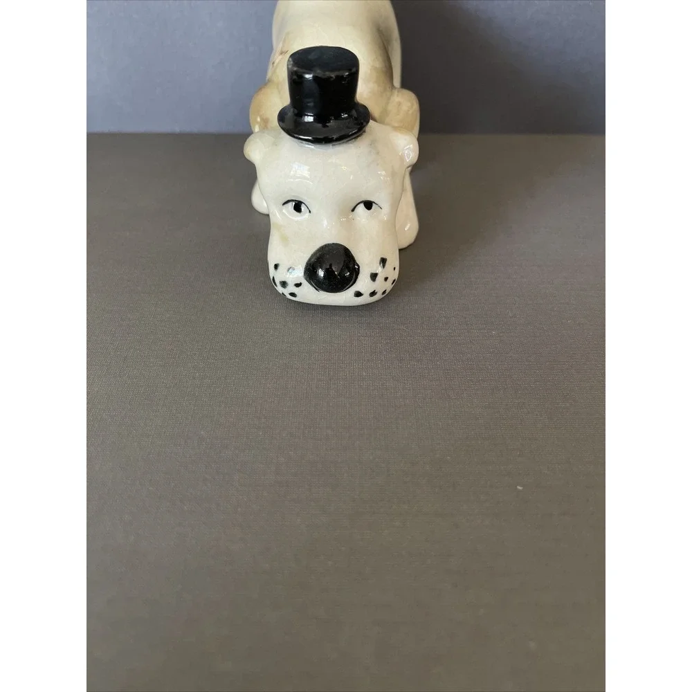 Vintage Midcentury Hound Dog Top Hat Figurine Anthropomorphic Dapper‎ Japan